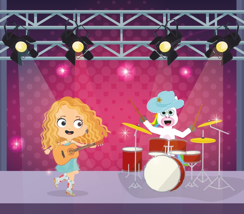 Colorin cuenta Taylor Swift para niños
