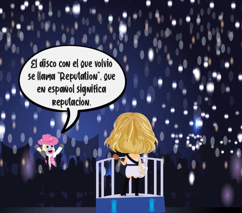 Colorin cuenta Taylor Swift para niños