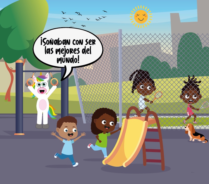Colorin cuenta Las hermanas Williams para niños