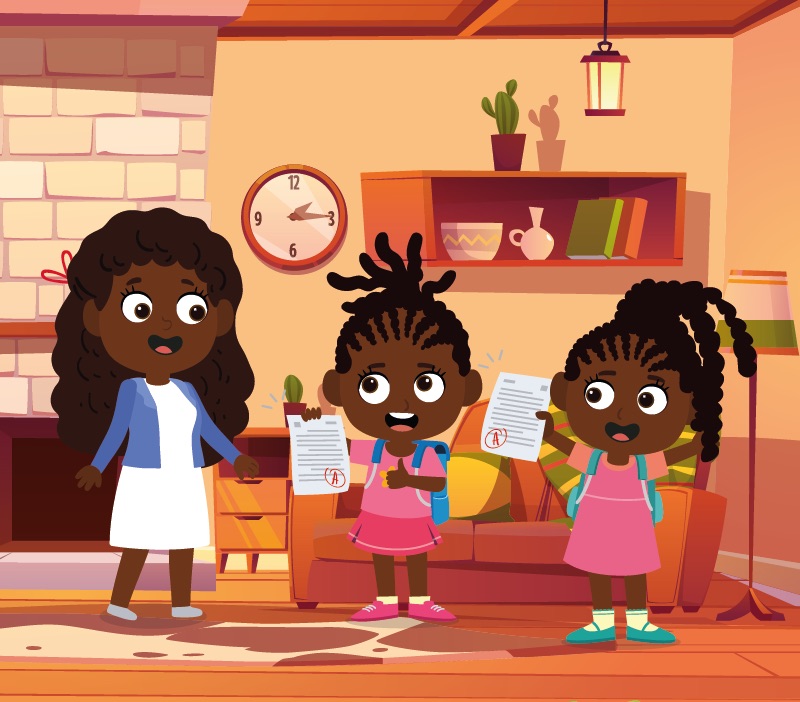 Colorin cuenta Venus y Serena Williams para niños