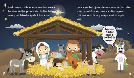 La historia de Jesús para niños - El nacimiento de Jesús