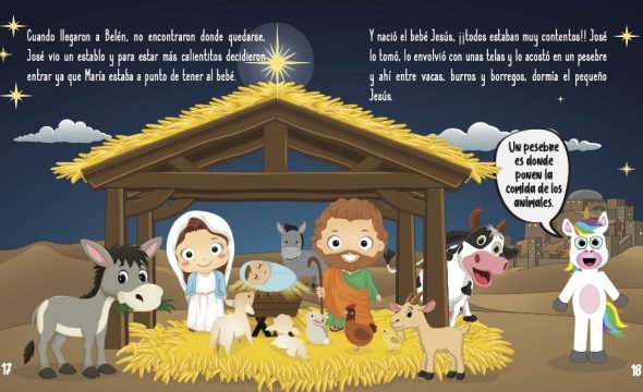 La historia de Jesús para niños - El nacimiento de Jesús
