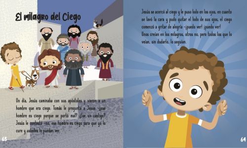 La historia de Jesus para ninos- El milagro del ciego