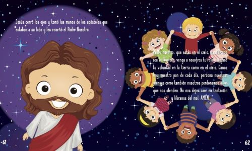 La historia de Jesus para niños- El padre nuestro