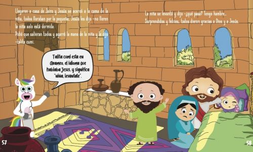 La historia de Jesus para ninos- La nina que desperto