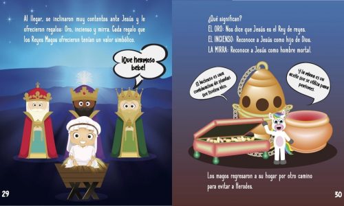 La historia de Jesús para niños- Los 3 reyes magos