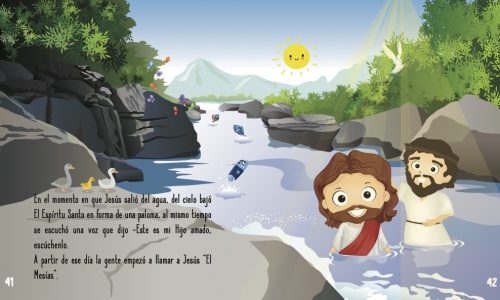 La historia de Jesús para niños- El bautismo de Jesús