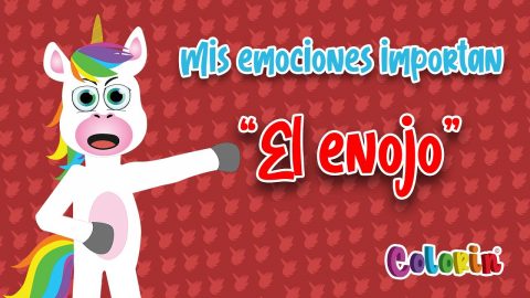 El color de las emociones de los niños : el enojo