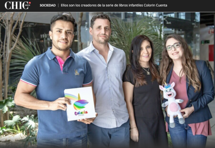 Colorin Cuenta entrevista en Chic Magazine