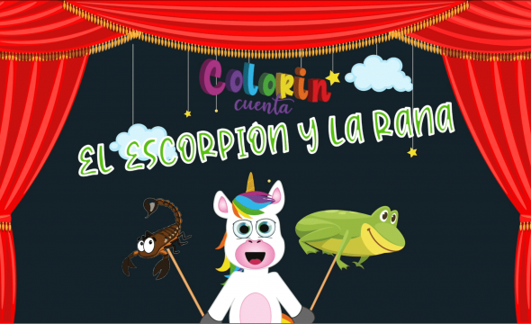 La fabula del escorpión y la rana