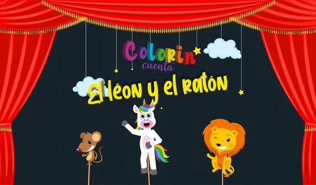 Fábula infantil el león y el ratón