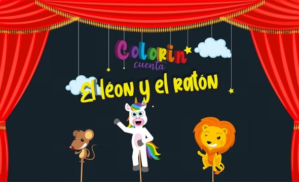 Fábula infantil el león y el ratón
