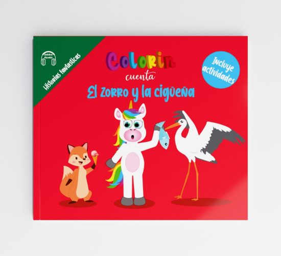 Colorin cuenta El zorro y la cigüeña